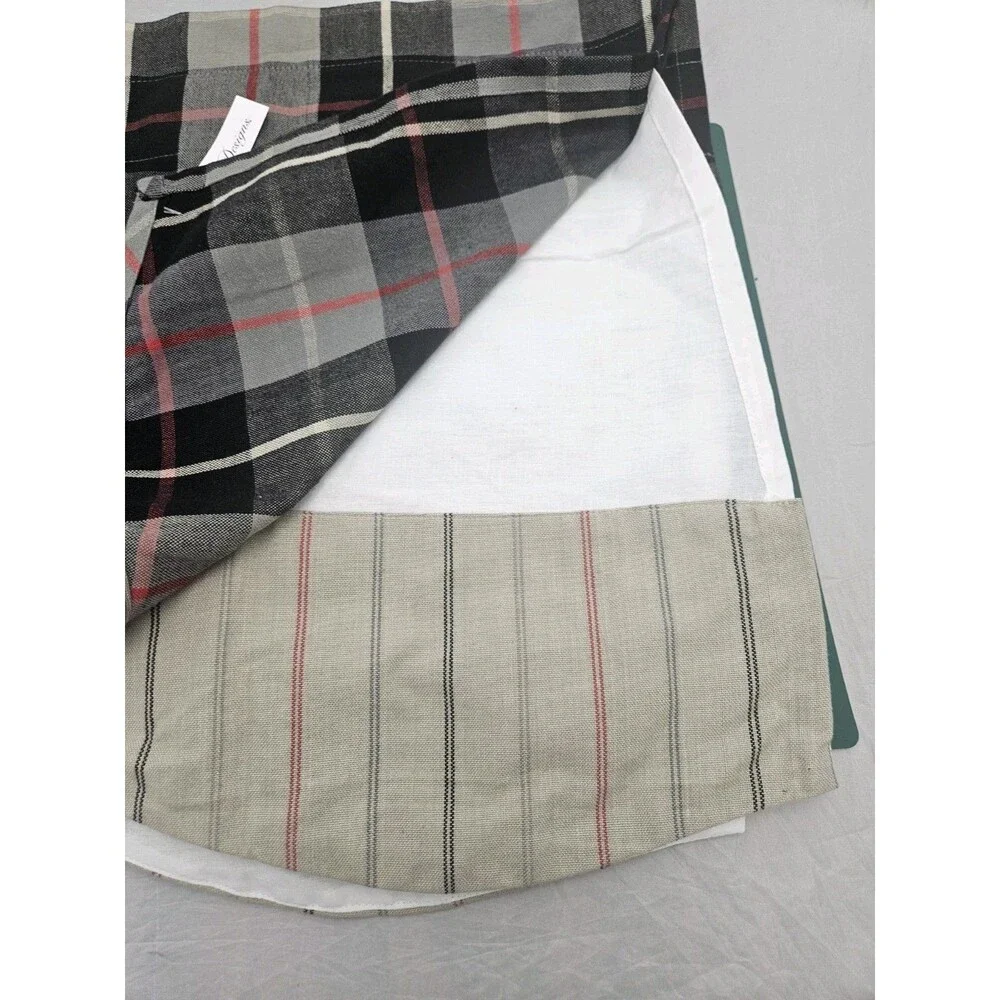 Park Designs Colton Lined Layered Valance Curtain 72 in x 16 in - One Valance